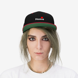 "Homie'" Flat Bill Adult Cap