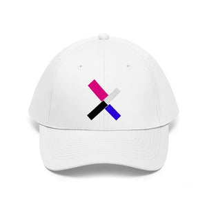 "X" Initial Adult Cap