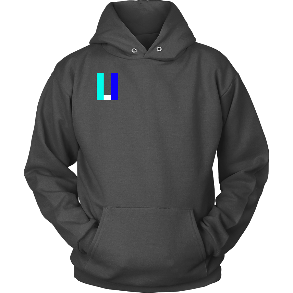 "U" Initial Adult Hoodie