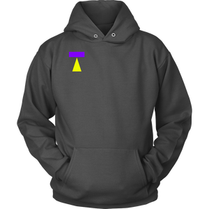 "T" Initial Adult Hoodie