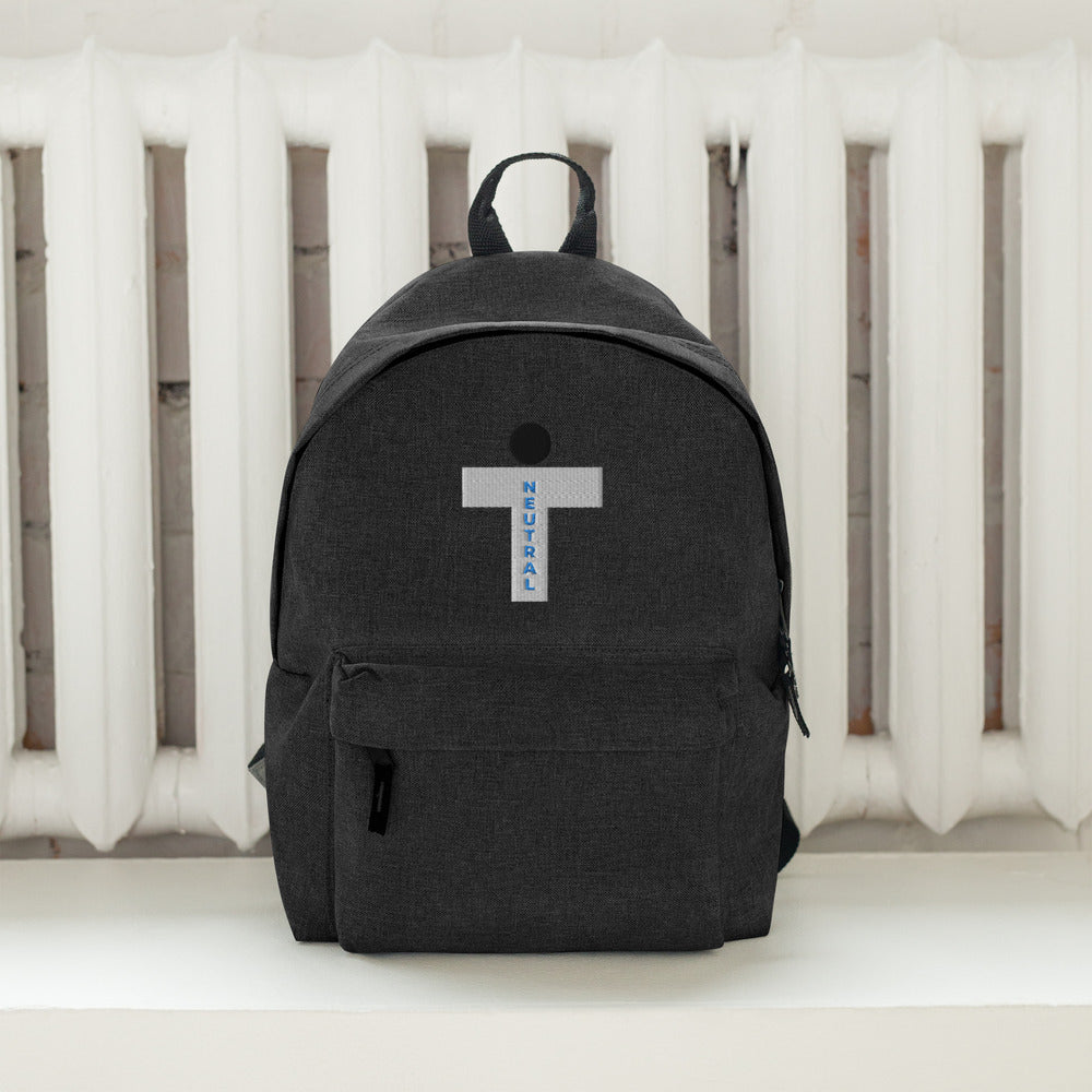 T-Logo Backpack – Neutral-T Apparel