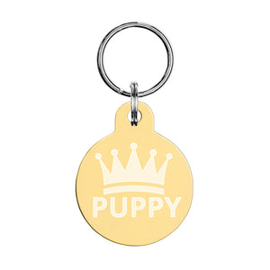 Royal Puppy Customizable Pet Tag