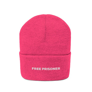 "Free Prisoner" Adult Knit Beanie