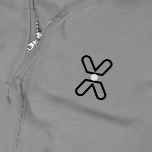 THE X Zip Adult Hoodie