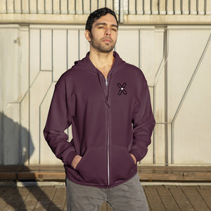 THE X Zip Adult Hoodie