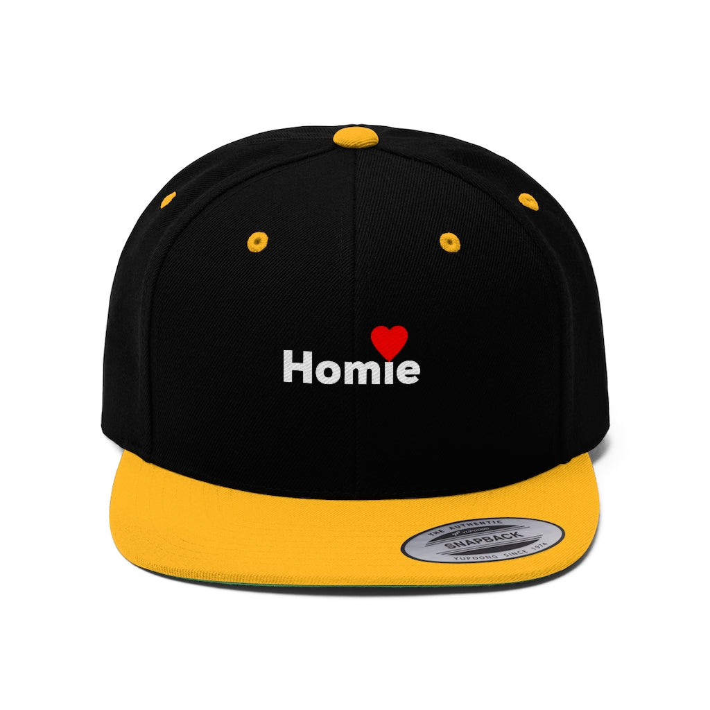 "Homie'" Flat Bill Adult Cap