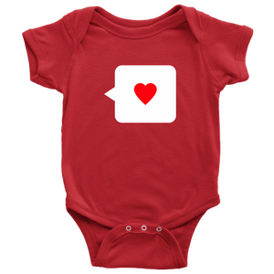 Speak Love Baby Onesie