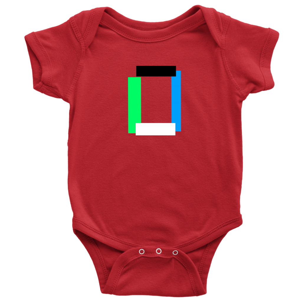 "O" Initial Baby Onesie