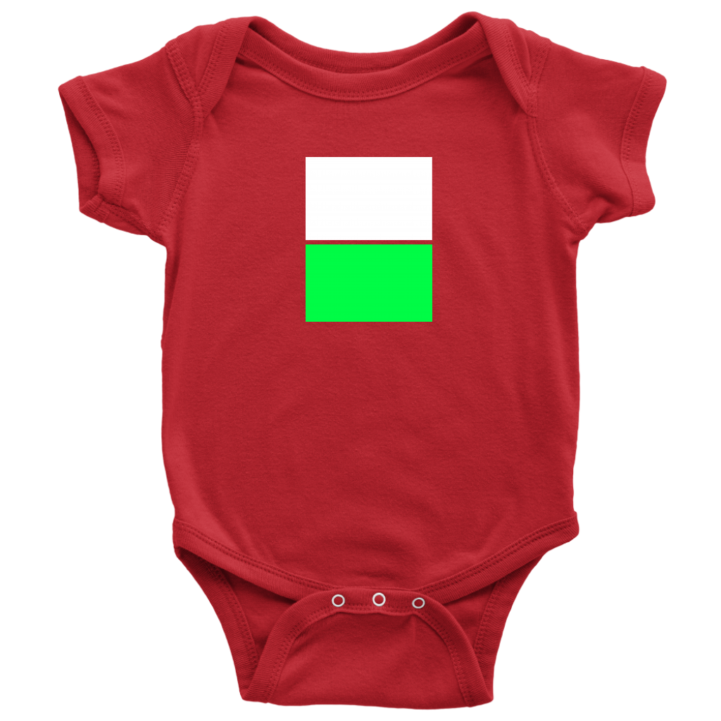 "B" Initial Baby Onesie