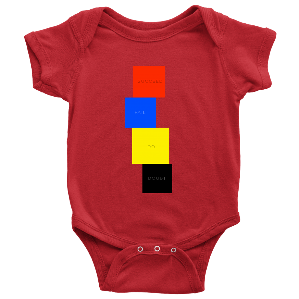 Building Blocks Baby Onesie