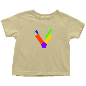 "V" Initial Toddler T-shirt