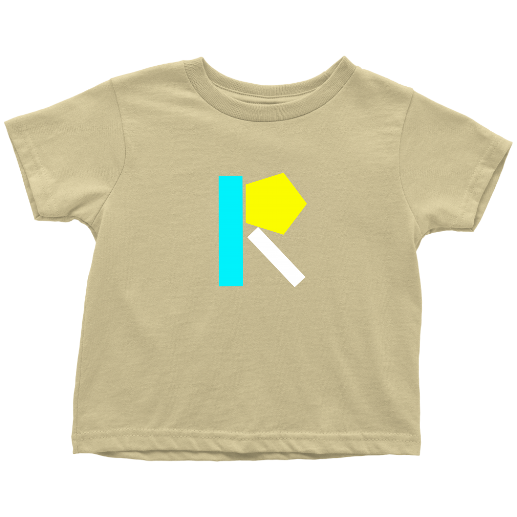 "R" Initial Toddler T-shirt