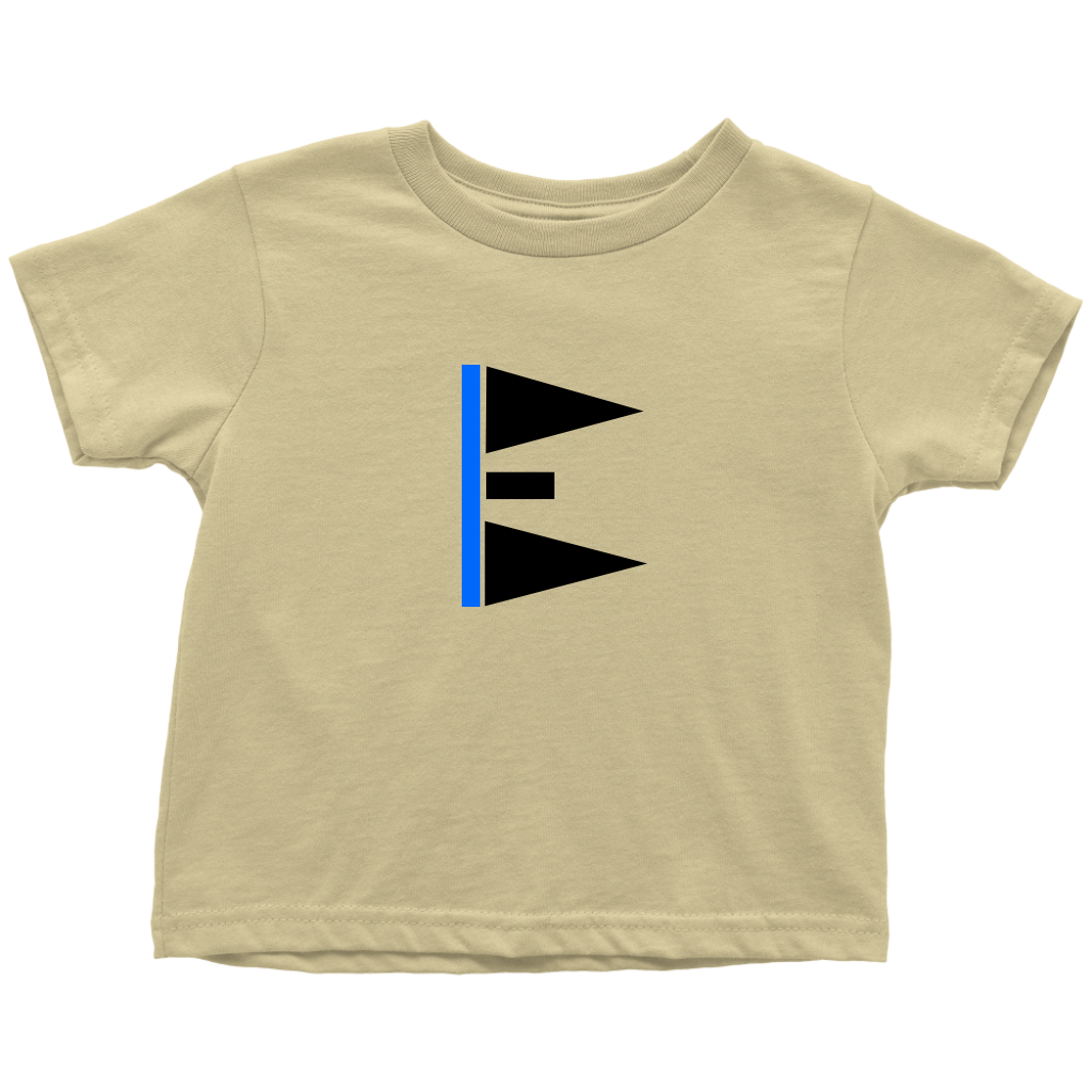 "E" Initial Toddler T-shirt