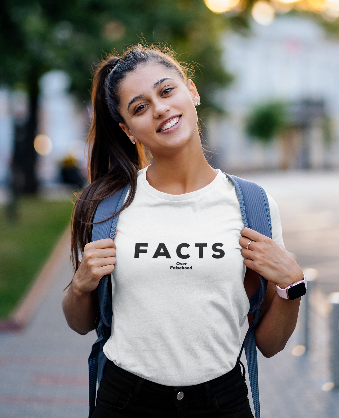 "FACTS Over Falsehood" Youth T-shirt
