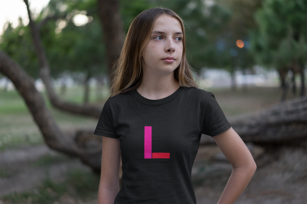 "L" Initial Youth T-shirt