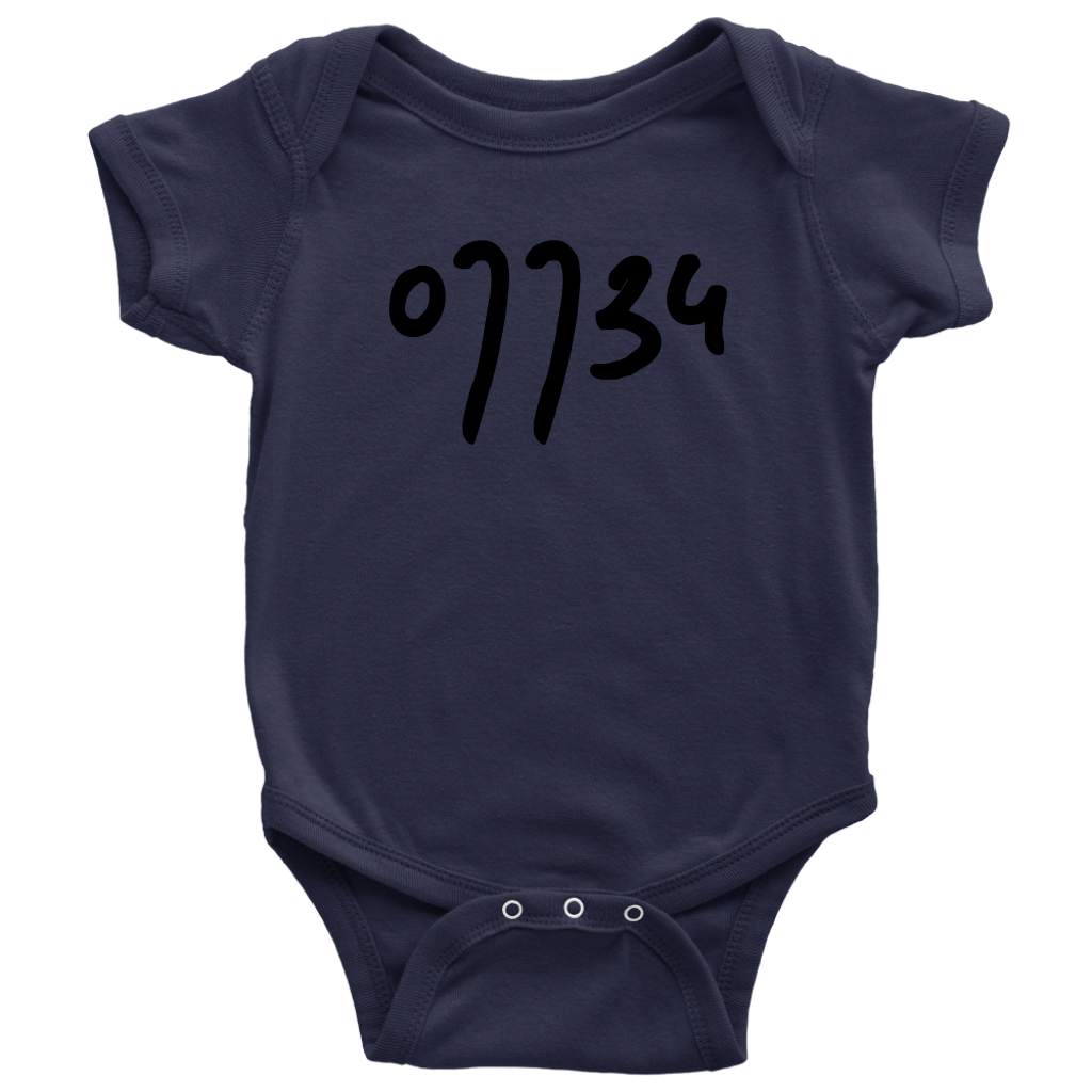 "07734" Baby Onesie