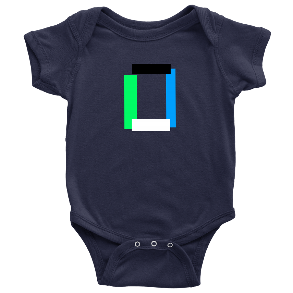 "O" Initial Baby Onesie