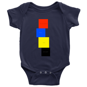 Building Blocks Baby Onesie