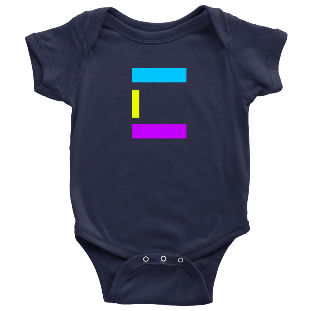 "C" Initial Baby Onesie