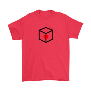 Boxed Heart Adult T-shirt