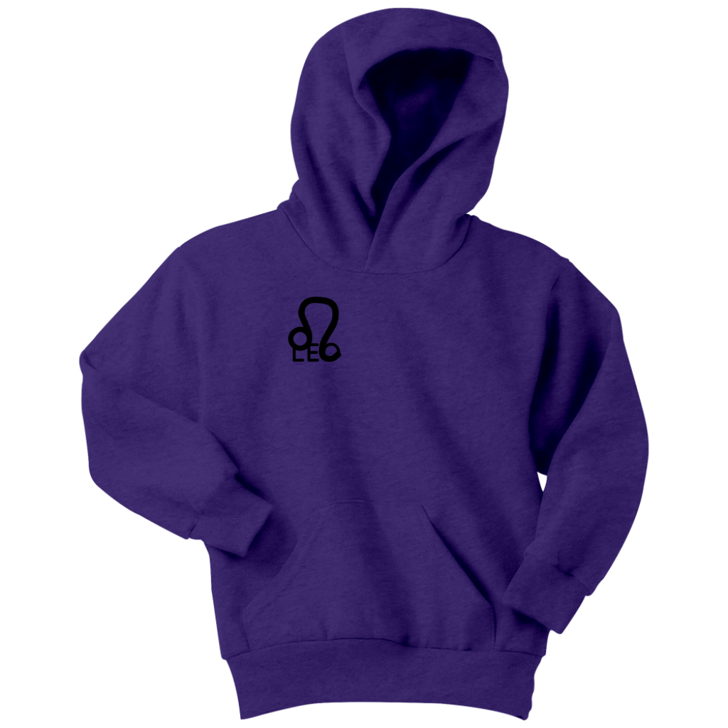 Original Zodiac Youth Hoodie -Leo