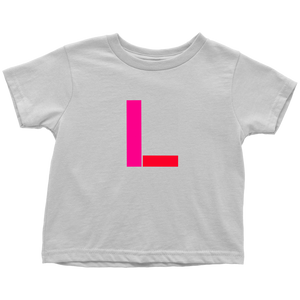 "L" Initial Toddler T-shirt