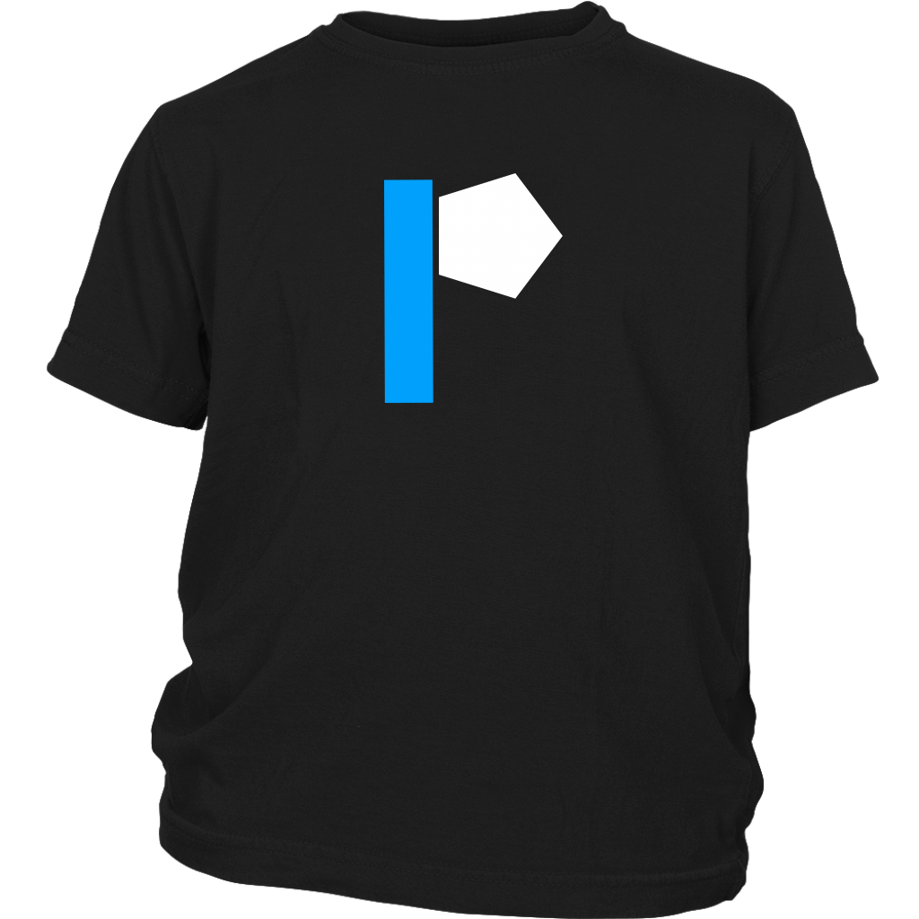 "P" Initial youth T-shirt