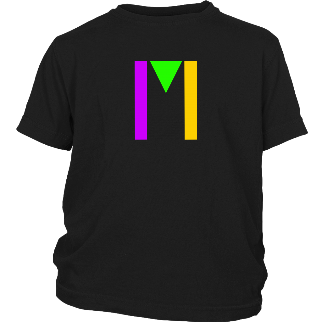 "M" Initial Youth T-shirt