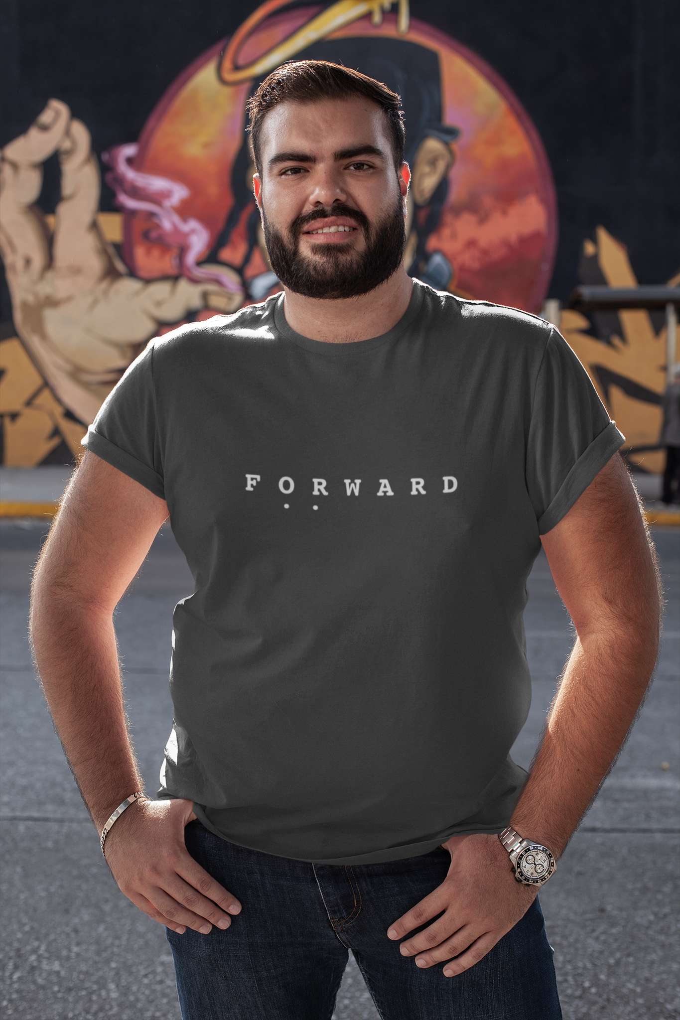 "Forward/Lickwood" Adult T-shirt