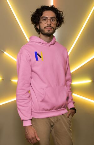 "N" Initial Adult Hoodie