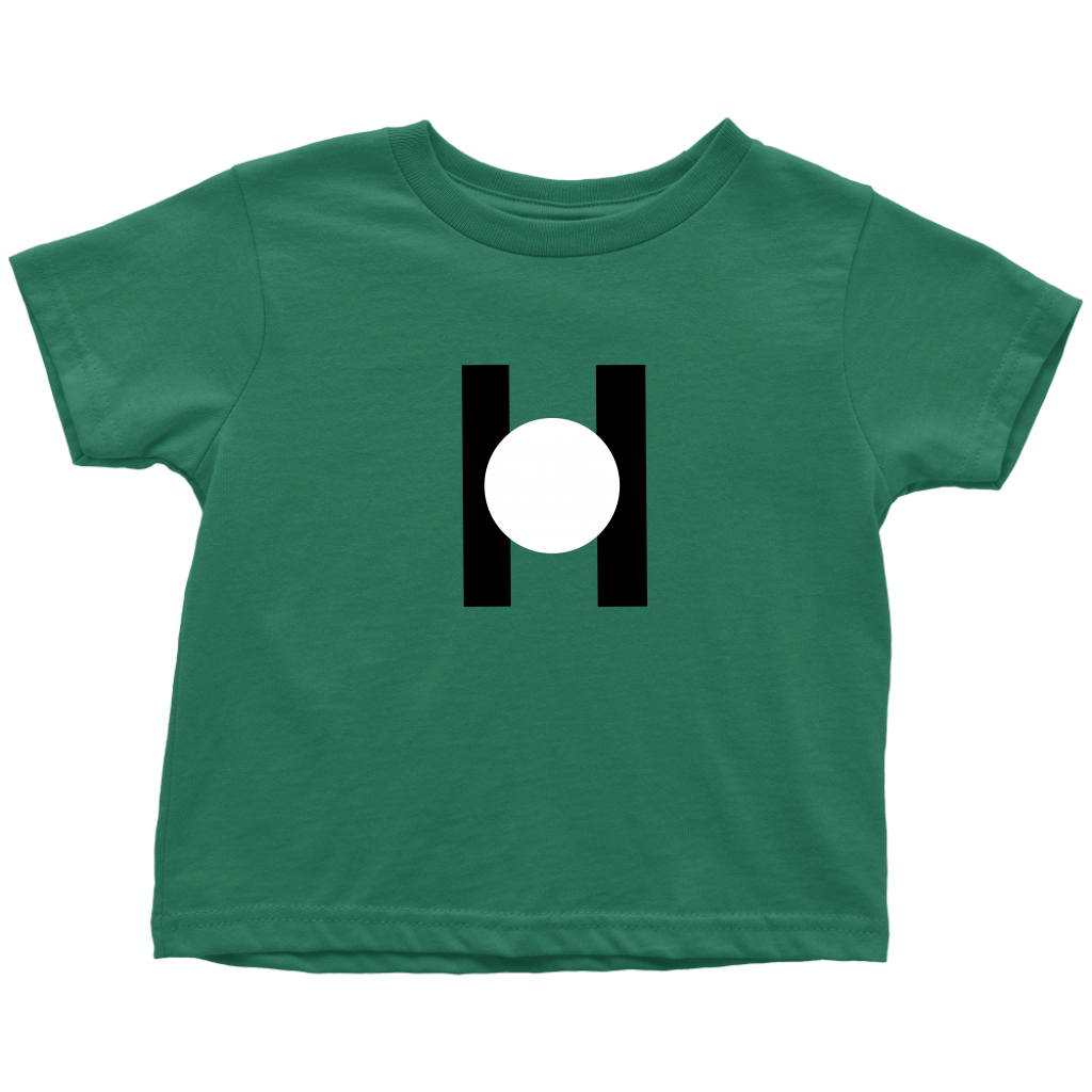 "H" Initial Toddler T-shirt