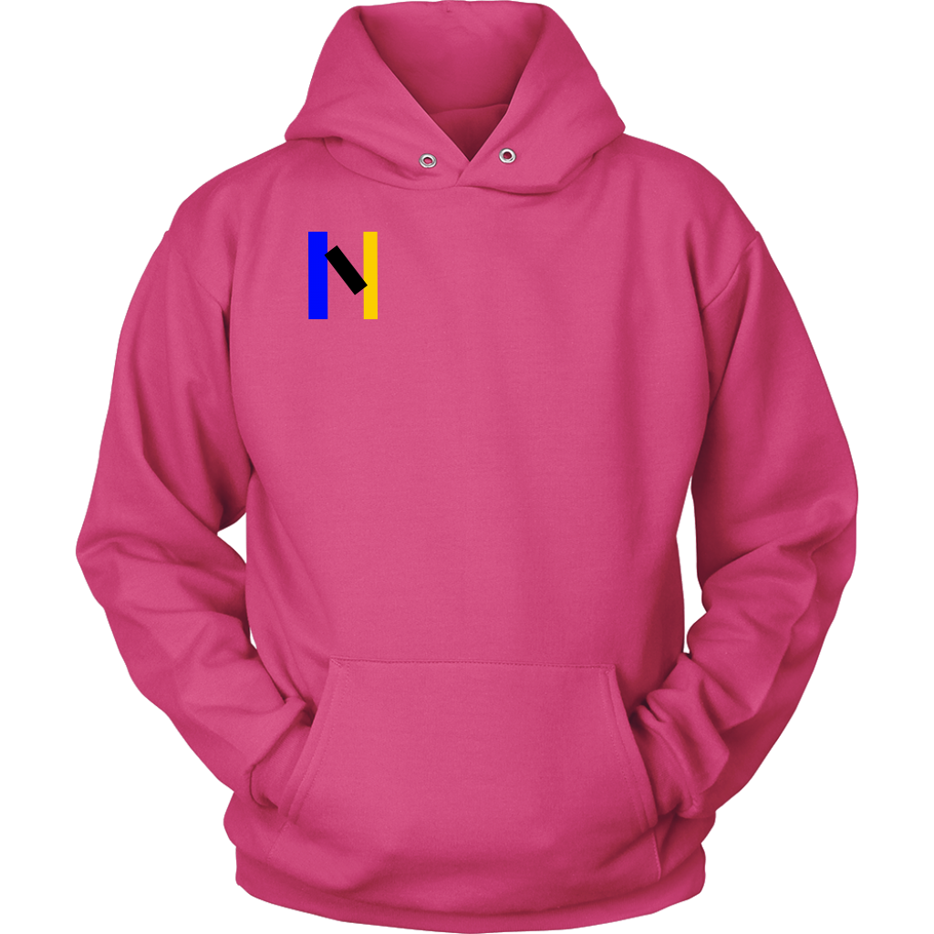 "N" Initial Adult Hoodie