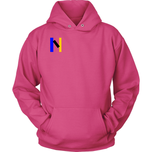 "N" Initial Adult Hoodie