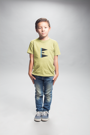 "E" Initial Toddler T-shirt