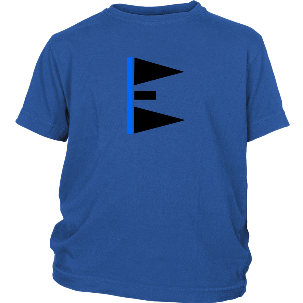 "E" Initial Youth T-shirt
