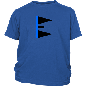 "E" Initial Youth T-shirt