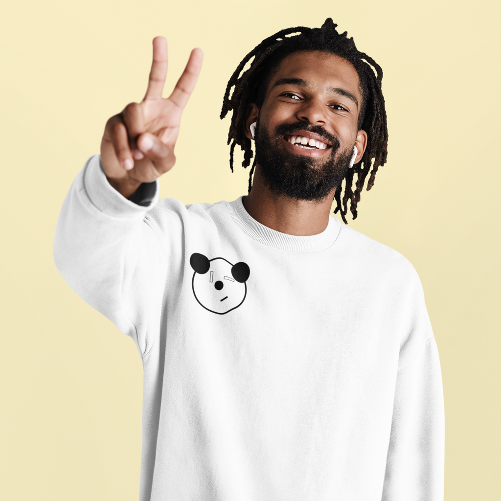 Happy Bear Adult Sweatshirt