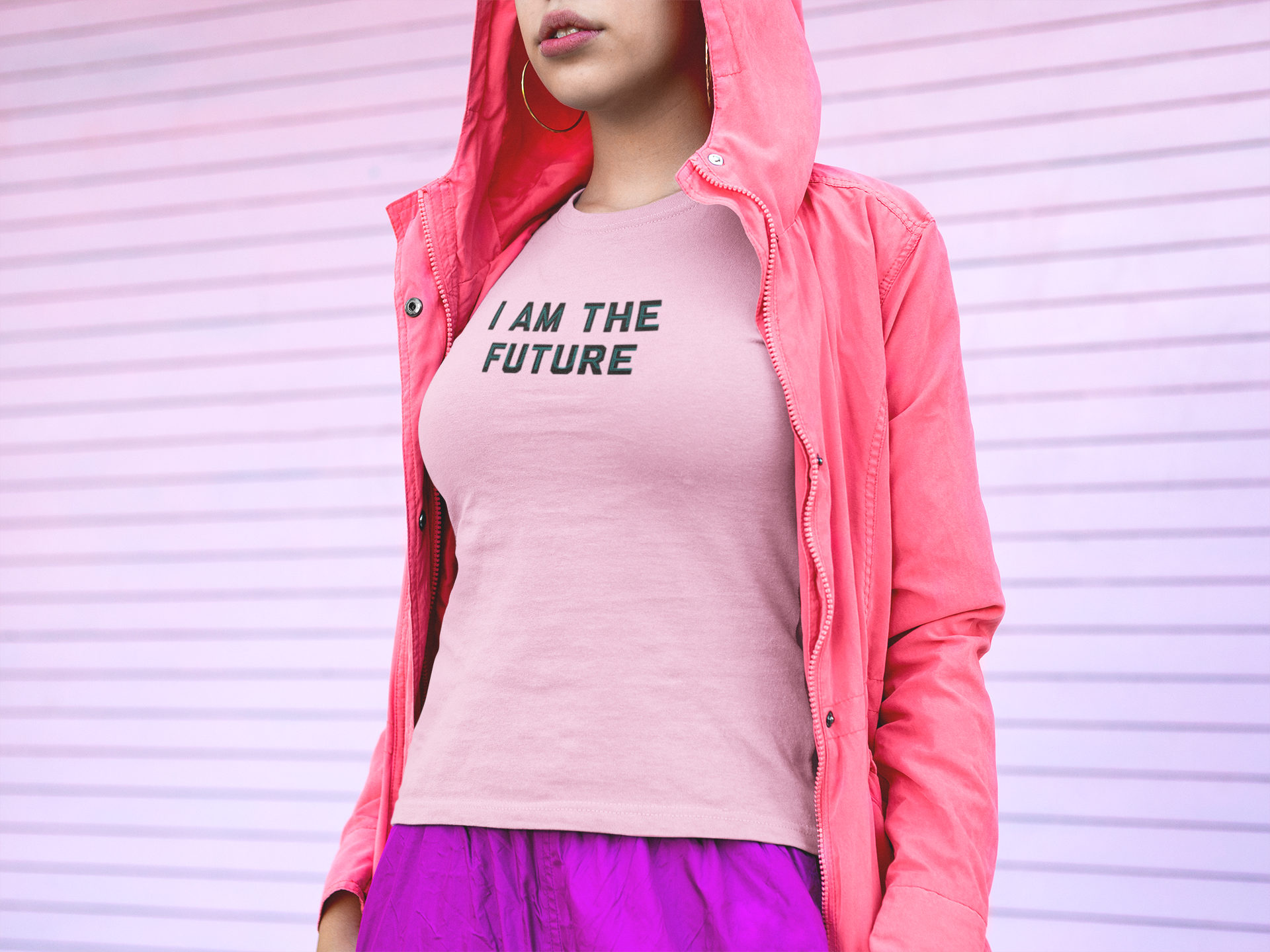 "I am the future" Adult T-shirt