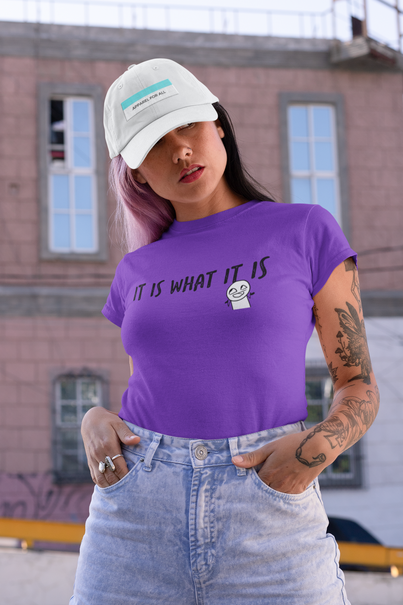 "It is what it is" Adult T-shirt