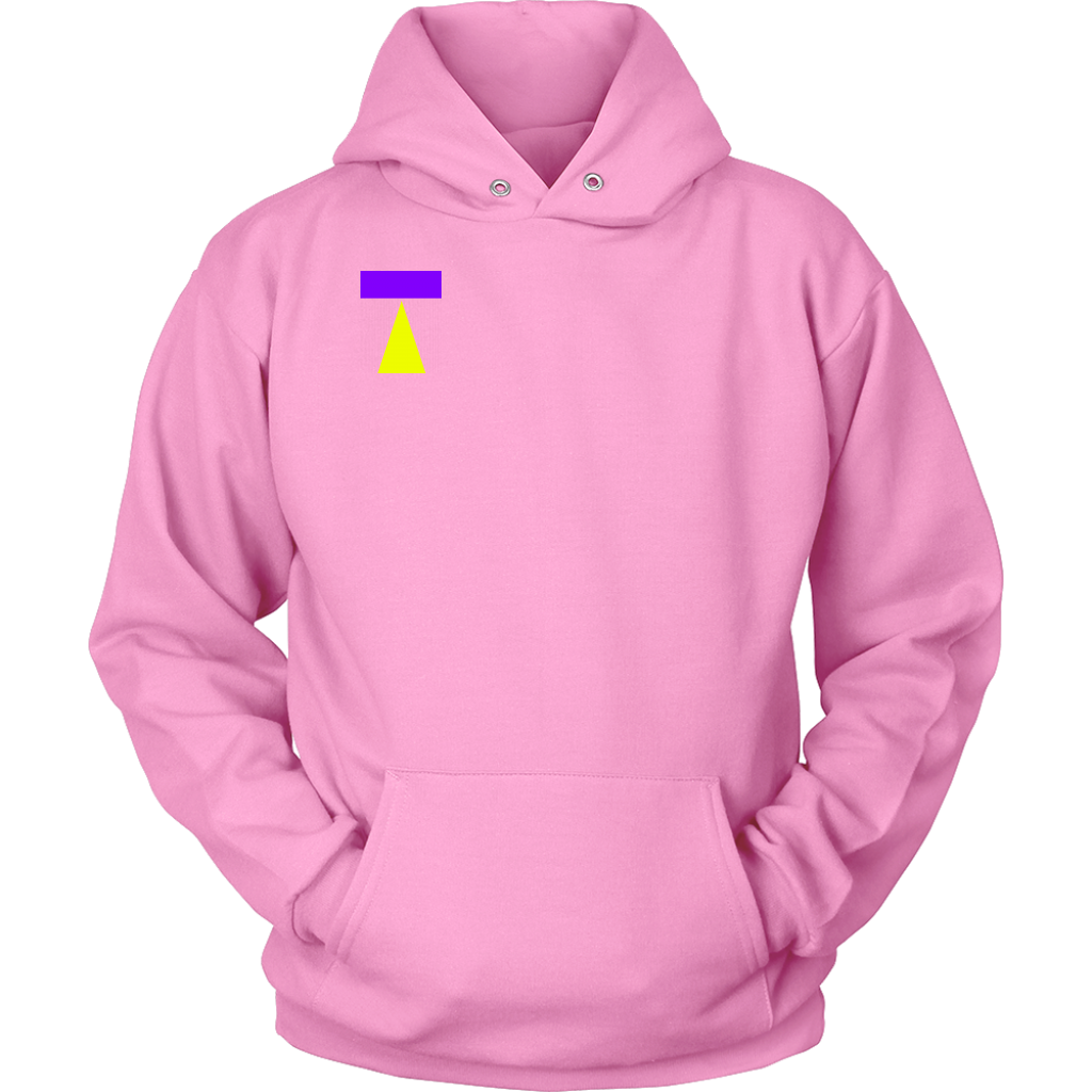 "T" Initial Adult Hoodie