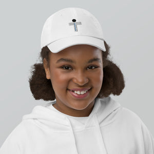 T Logo Embroidered Youth Cap