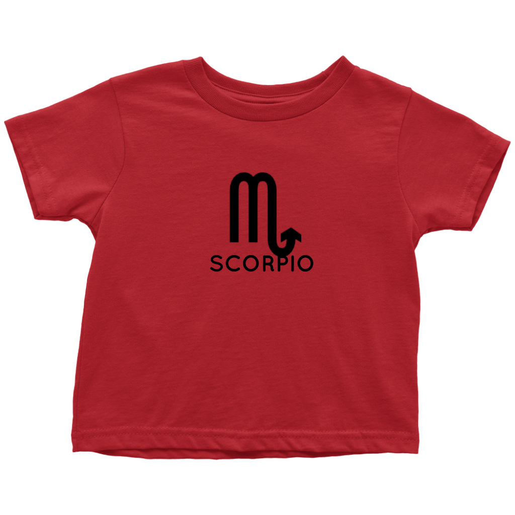 Original Zodiac Toddler T-shirt -Scorpio